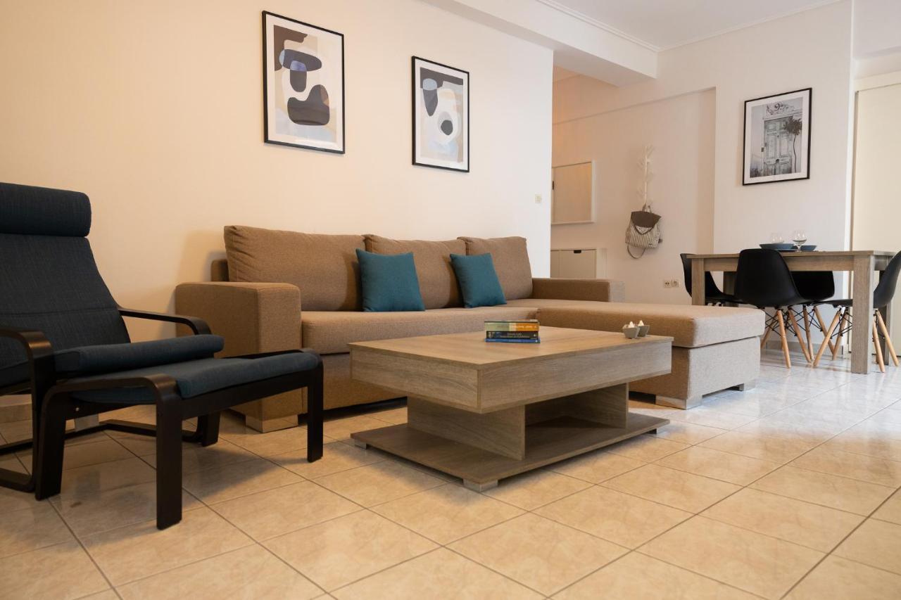 Spacious Apartment Close To The Sea And The City Center Atenas Exterior foto